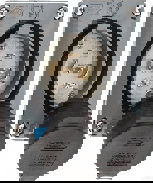 120/208 VAC, 20 Amp, 21-20P NEMA, Self Grounding Inlet